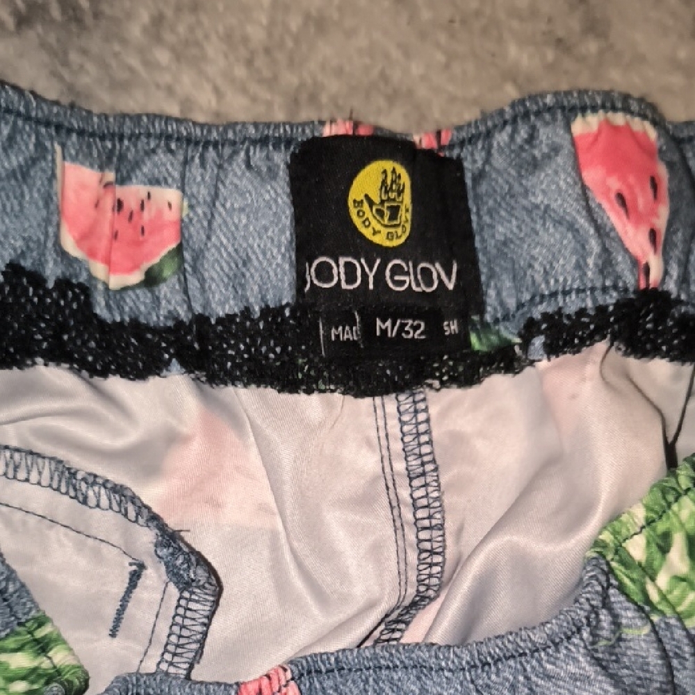 Body Glove | Blue Watermelon Print Men's Athletic Shorts - Picture 2 of 3